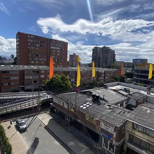 Apartaestudio Tipo Loft Con Hermosa Vista Apartamento Bogotá